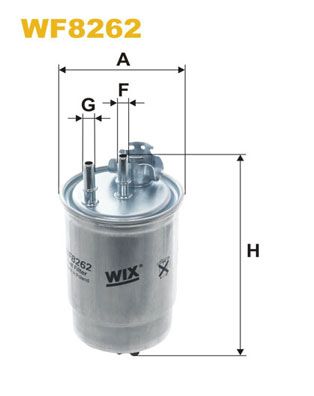 WIX FILTERS Kütusefilter WF8262
